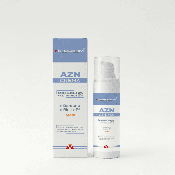 AZN cream spf 30 с онцезахисний крем з протизапальним ефектом